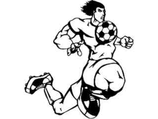  Soccer Knee_ M B 1 Decal Proportional