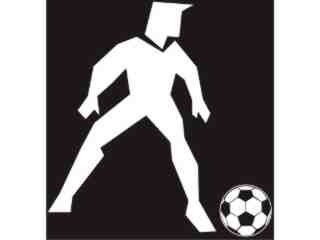  Soccer Player_ I N V Decal Proportional