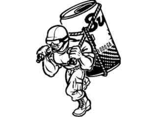  Soldier Muscle Carry Decal Proportional