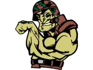  Soldier Tough Guy_ G D 1 Decal Proportional