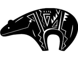  Southwest_ Bear Fetish_ 1 7 7_ V A 1 Decal Proportional
