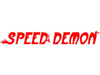  Speed Demon Devil Decal Proportional