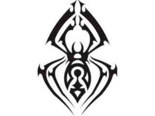  Spider Tribal_ 0 6 6 Decal Proportional