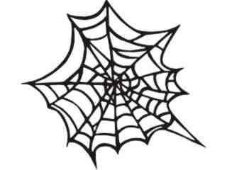  Spider Web Only Decal Proportional