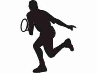  Sports Silhouettes_ 0 9 Decal Proportional