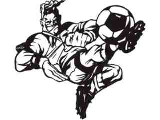  Sports Soccer 1 2 4_ 3 D G Decal Proportional