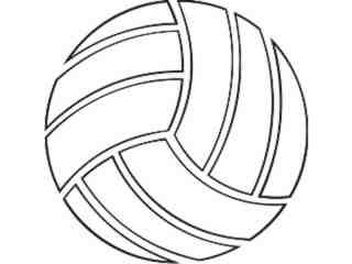  Sports_ Volleyball_ P A 1 Decal Proportional