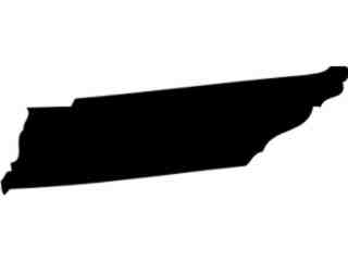  States_ Tennessee Decal Proportional