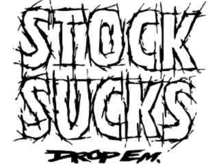  Stock Sucks Decal Proportional