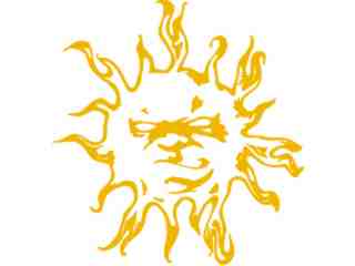  Sun Flaring Mad Decal Proportional