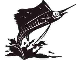  Sword Fish 1 Decal Proportional