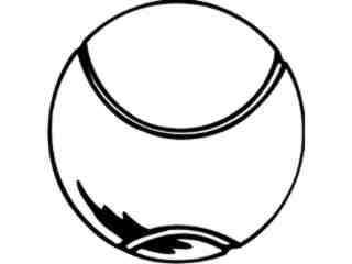  Tennis Ball_ M B 1 Decal Proportional