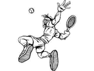  Tennis Power Hit_ M B 1 Decal Proportional
