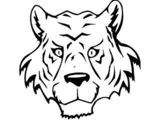  Tiger Head 2_ M B 1 Decal Proportional
