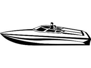  Transportation_ Speedboat 0 3_ P A 1 Decal Proportional