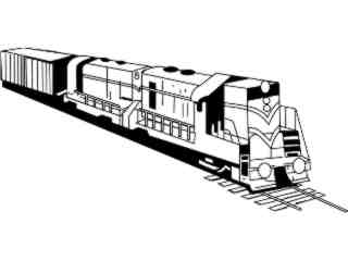  Transportation_ Train D H_ P A 1 Decal Proportional