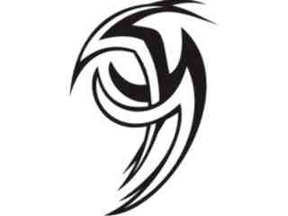  Tribal Tattoo Classic_ 0 0 7 B_ 0 0 0 1 Decal Proportional