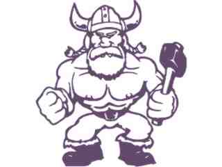  Viking Tough Guy Decal Proportional