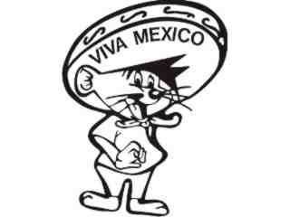  Viva Mexico Speedy Decal Proportional