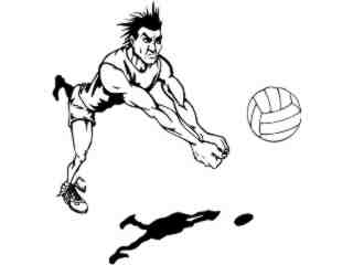  Volleyball Male Hit_ M B 1 Decal Proportional
