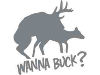  Wanna Buck Deers Sex Decal Proportional