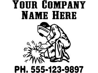  Welder Company Name Phone 1 Decal Proportional