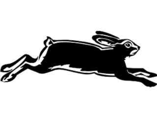  Wild Animals_ Hare_ P A 1 Decal Proportional
