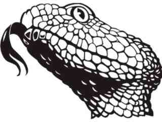  Wild Animals_ Rattlesnake_ P A 1 Decal Proportional