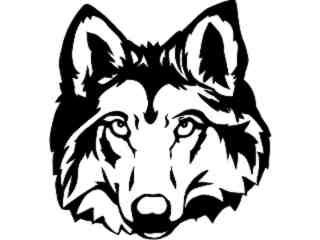 Wolf Head_ 1 4 6_ V A 1 Decal Proportional