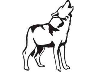  Wolf Howling 2_ M M 1 Decal Proportional