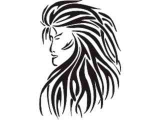  Women Tribal Decal Proportional