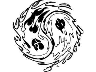  Yin Yang Flame_ G D G Decal Proportional