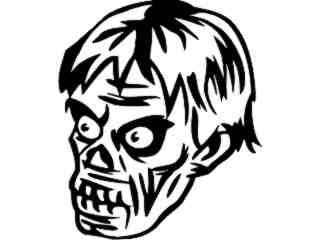  Zombie 4 Decal Proportional