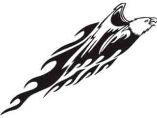  Animal Flames Eagle_ 0 5 2b_ A F 1 Decal Proportional