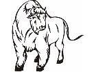  Buffalo Bison Animal Wild 0 4 4a Decal