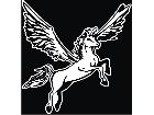  Pegasus Wings Wide Decal