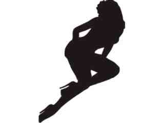  Sexy Silhouette_ 2 9 Spank Decal Proportional