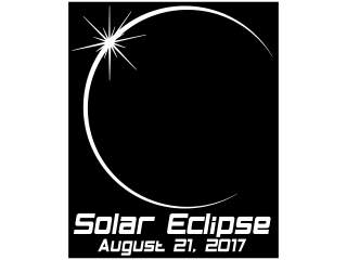  Solar Eclipse August 2 0 1 7_ I N V Decal Proportional