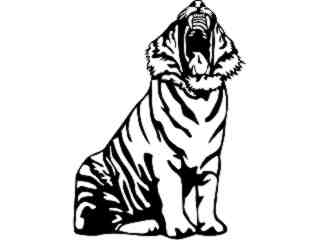  Wild Animals_ Tiger 0 4 D R_ P A 1 Decal Proportional