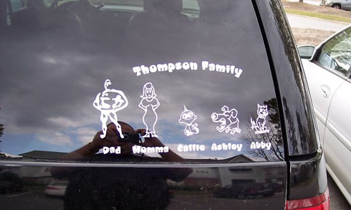superman family sticker