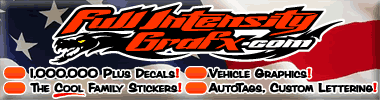 Full Intensity Grafx For Cool Decals and Stickers
