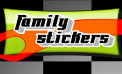 family car stickers custom made easily!