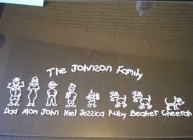 wow! That a great looking family sticker!