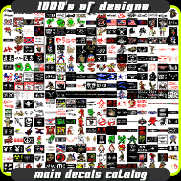 The main sticker catalog