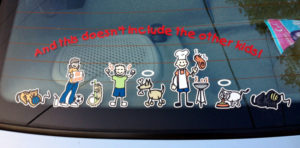 Full Color Fmily Decal